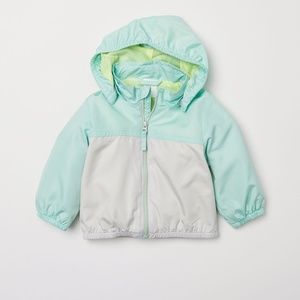 Baby Kids Jacket Mint Green Gray H&M Boy or Girl